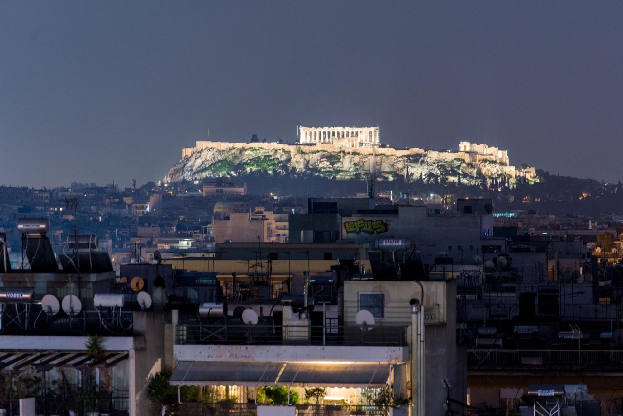 Athens & Acropolis View 7Th Floor Apartment Exterior foto